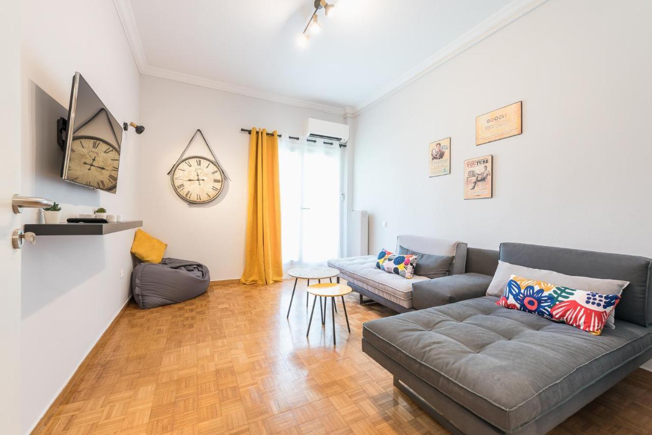Gorgeous & Modern At Ampelokipi Metro Station By Greece Apartments Athens Luaran gambar